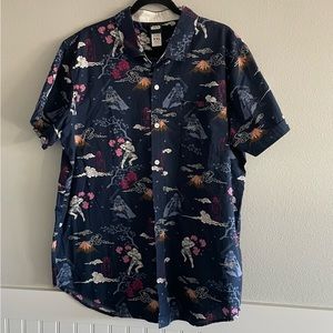 Box Lunch Star Wars Vader & Storm Trooper  Japanese Style YOUTH Shirt (Y2XL)